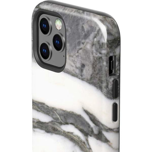Grey Marbling iPhone 12 Pro Max Impact Case