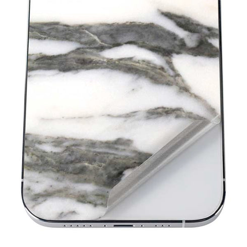 Grey Marbling iPhone 12 Pro Max Skin