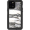 Grey Marbling iPhone 12 Pro Max Waterproof Case