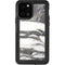 Grey Marbling iPhone 12 Pro Waterproof Case