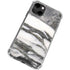 Grey Marbling iPhone 13 Clear Case