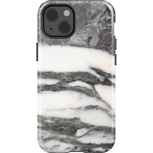 Grey Marbling iPhone 13 Impact Case