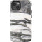 Grey Marbling iPhone 13 Impact Case