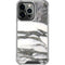 Grey Marbling iPhone 13 Pro Clear Case