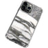 Grey Marbling iPhone 13 Pro Clear Case