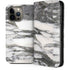 Grey Marbling iPhone 13 Pro Max Folio Case