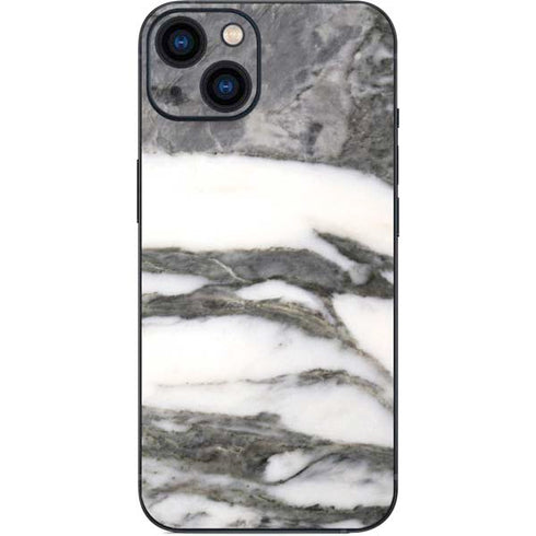 Grey Marbling iPhone 13 Skin