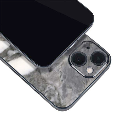 Grey Marbling iPhone 13 Skin