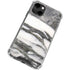 Grey Marbling iPhone 14 Clear Case