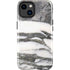 Grey Marbling iPhone 14 Plus Impact Case