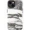 Grey Marbling iPhone 15 Plus Impact Case