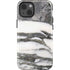 Grey Marbling iPhone 15 Impact Case
