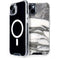 Grey Marbling iPhone 15 Plus MagSafe Case