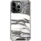 Grey Marbling iPhone 15 Pro Clear Case