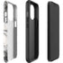 Grey Marbling iPhone 14 Pro Impact Case