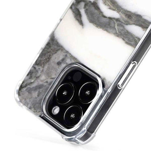 Grey Marbling iPhone 15 Pro MagSafe Case