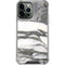 Grey Marbling iPhone 14 Pro Max Clear Case