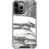 Grey Marbling iPhone 14 Pro Max Clear Case