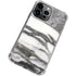 Grey Marbling iPhone 14 Pro Max Clear Case