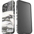 Grey Marbling iPhone 15 Pro Max Impact Case