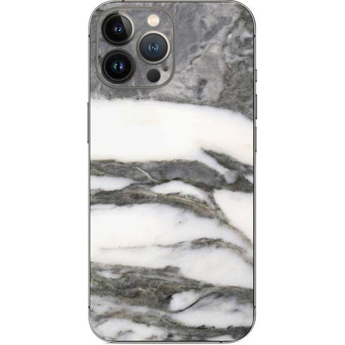 Grey Marbling iPhone 14 Pro Max Skin