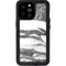 Grey Marbling iPhone 14 Pro Max Waterproof Case