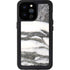 Grey Marbling iPhone 14 Pro Max Waterproof Case