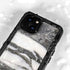 Grey Marbling iPhone 15 Plus Waterproof Case