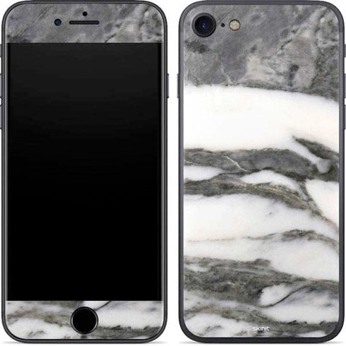 Grey Marbling iPhone 7 Skin