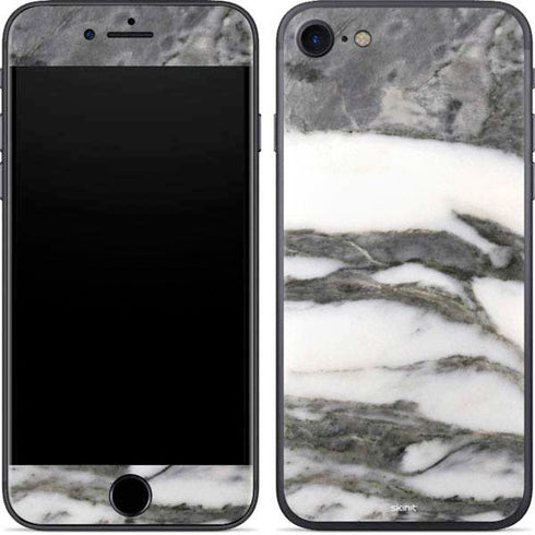 Grey Marbling iPhone 8 Skin