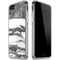 Grey Marbling iPhone SE (2nd & 3rd Gen) Clear Case