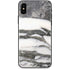 Grey Marbling iPhone X Skin