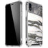 Grey Marbling iPhone XR Clear Case