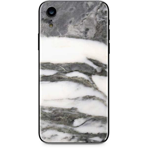 Grey Marbling iPhone XR Skin