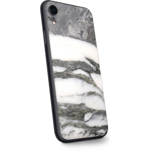 Grey Marbling iPhone XR Skin