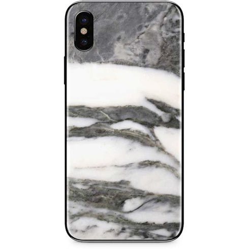 Grey Marbling iPhone XS Max Skin