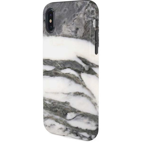 Grey Marbling iPhone XS Pro Case