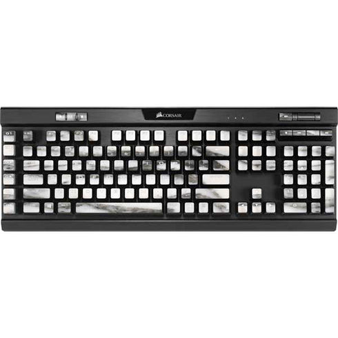 Grey Marbling K95 RGB PLATINUM Mechanical Gaming Keyboard Skin