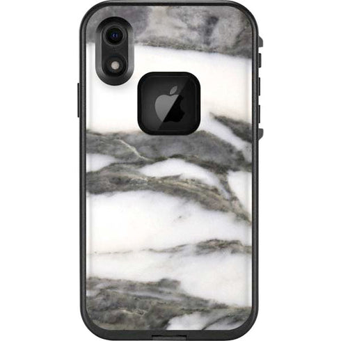 Grey Marbling LifeProof Fre iPhone Skin