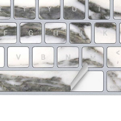 Grey Marbling Magic Keyboard Skin