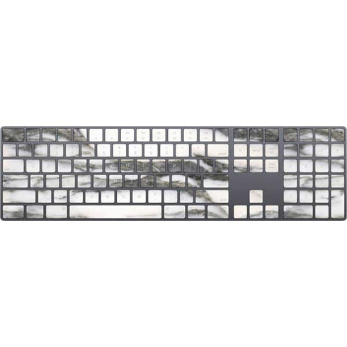 Grey Marbling Magic Keyboard with Numeric Keypad Skin