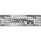 Grey Marbling Magic Keyboard with Numeric Keypad Skin