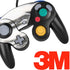 Grey Marbling Nintendo GameCube Controller Skin