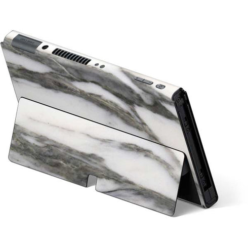 Grey Marbling Nintendo Switch OLED (2021) Skin