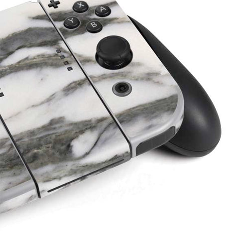 Grey Marbling Nintendo Switch OLED (2021) Skin