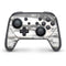Grey Marbling Nintendo Switch Pro Controller Skin
