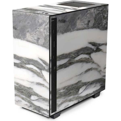Grey Marbling NZXT H510 Compact ATX Mid-Tower Case Skin