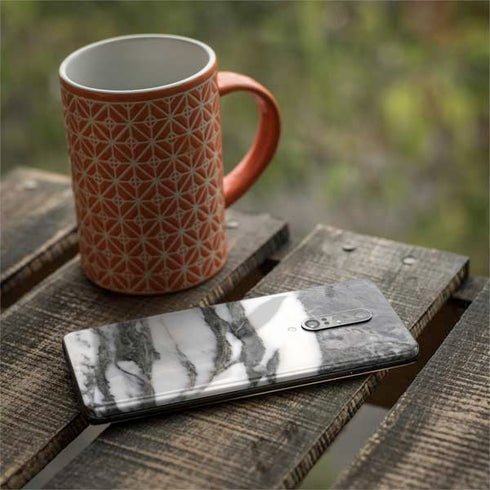 Grey Marbling OnePlus 7 Pro Skin