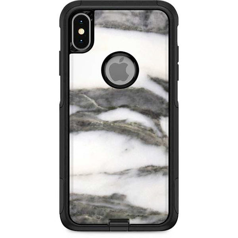 Grey Marbling Otterbox Commuter iPhone Skin