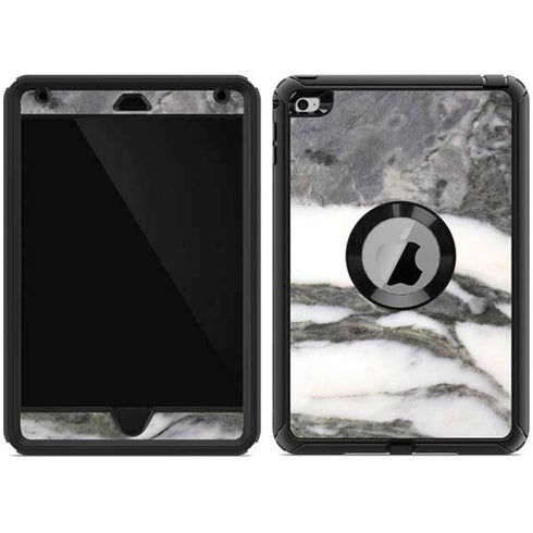 Grey Marbling Otterbox Defender iPad Skin